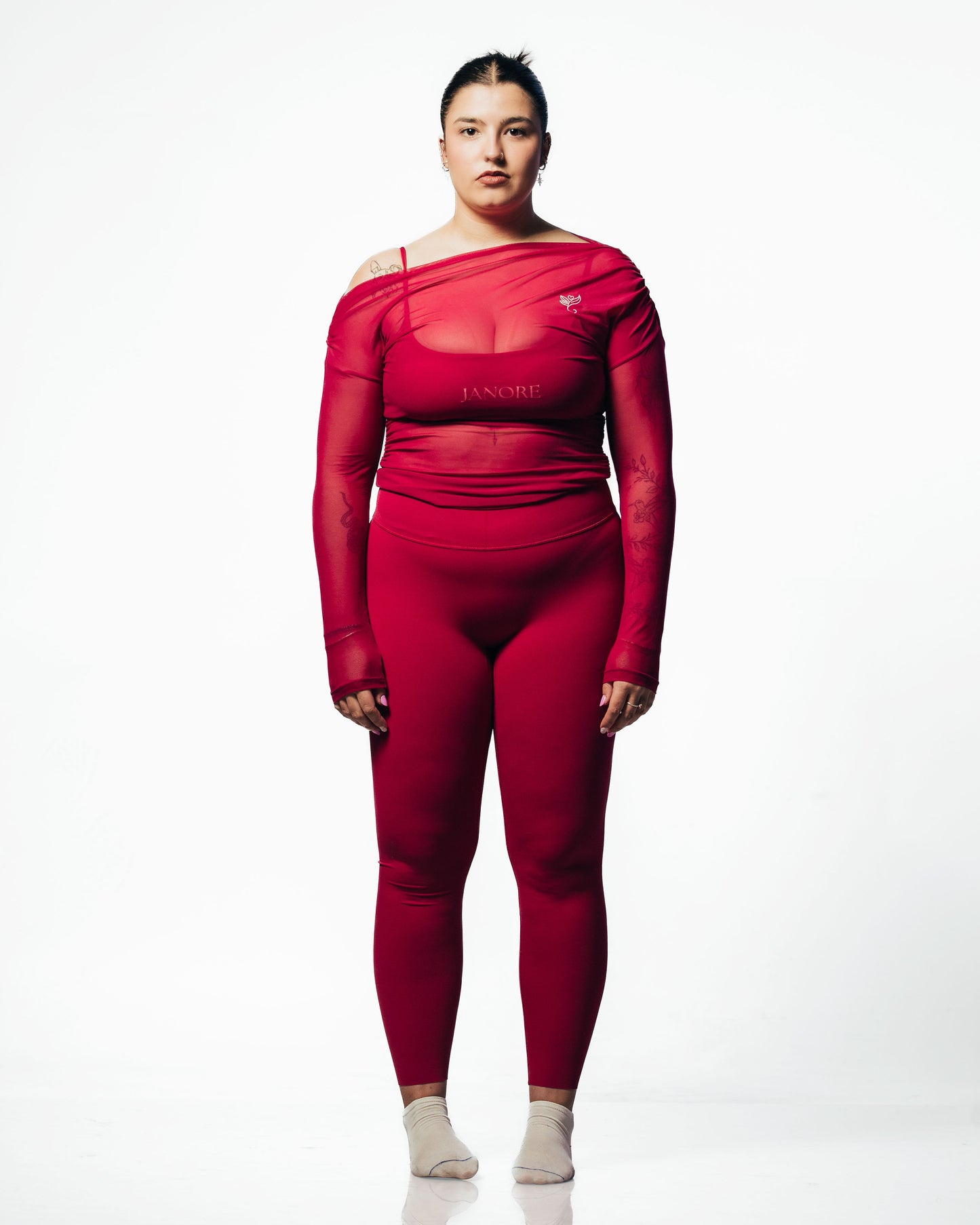 Lyra Mesh Top