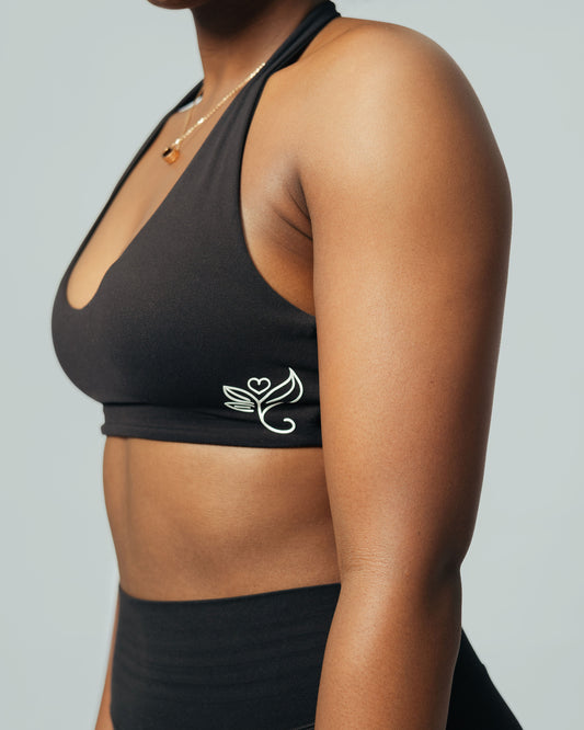 Midnight Bloom Bra